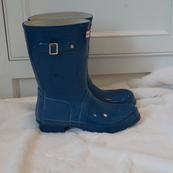 Blue Hunter boots - Picture 2 of 6